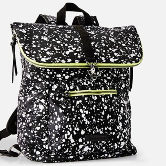Fabletics The Riley Backpack in Black Paint main image 8